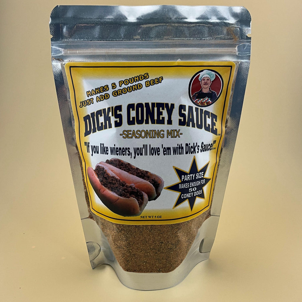 Dick's Coney Sauce Seasoning Mix ~ "If You Like Wieners, You’ll Love ‘Em with Dick’s Sauce!"